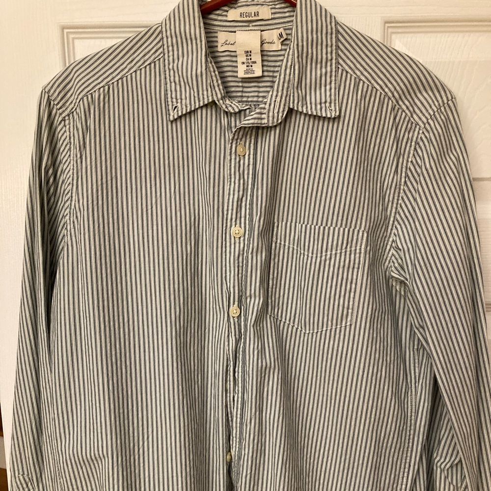 LOGG Mens button down dress shirt